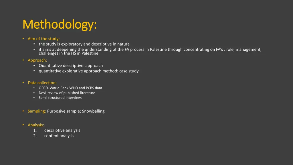 methodology methodology