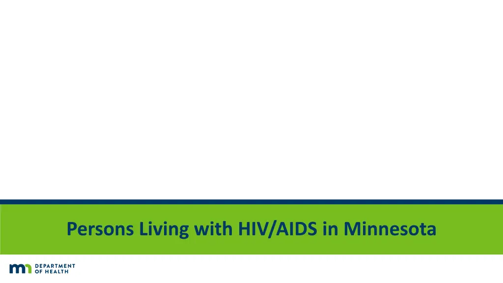 persons living with hiv aids in minnesota