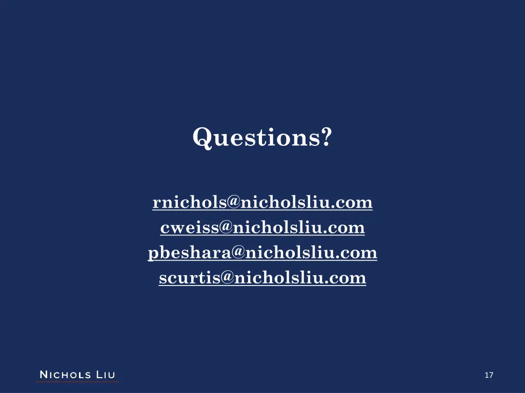 questions