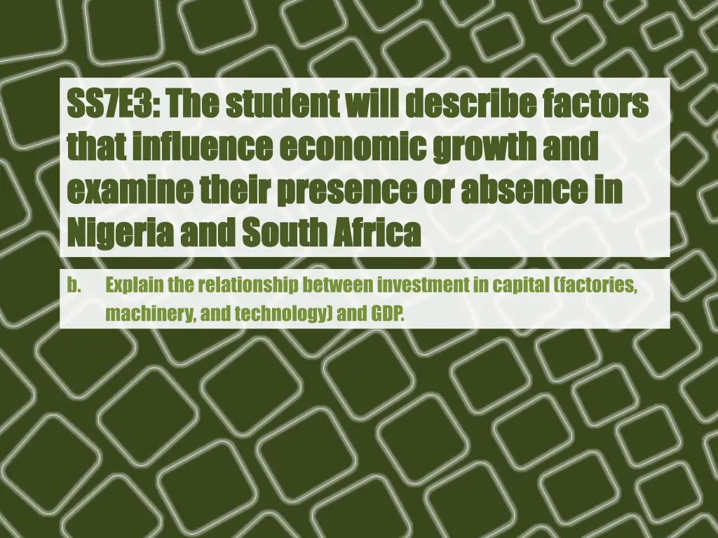 ss7e3 ss7e3 the student will describe factors 2