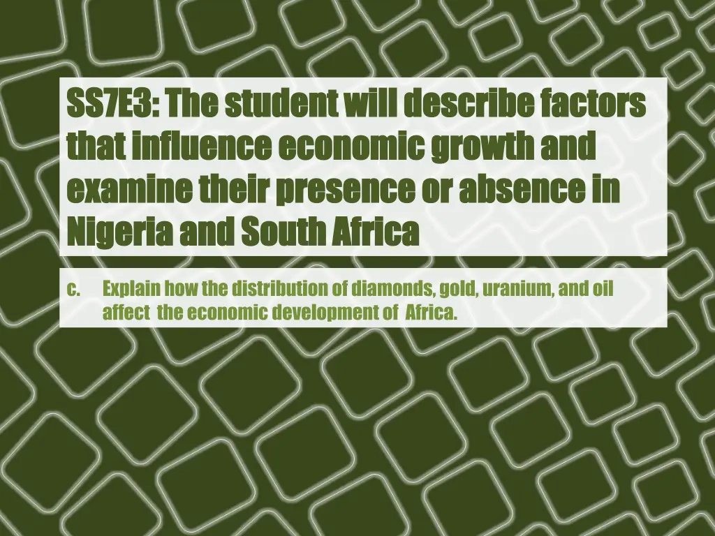 ss7e3 ss7e3 the student will describe factors 3