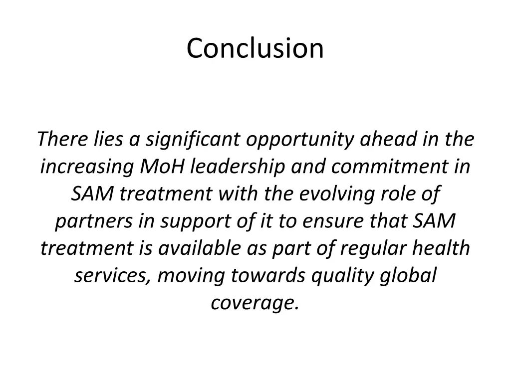 conclusion