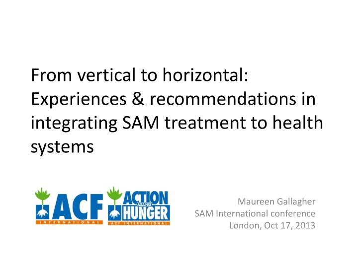 from vertical to horizontal experiences