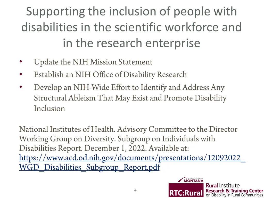 supporting the inclusion of people with