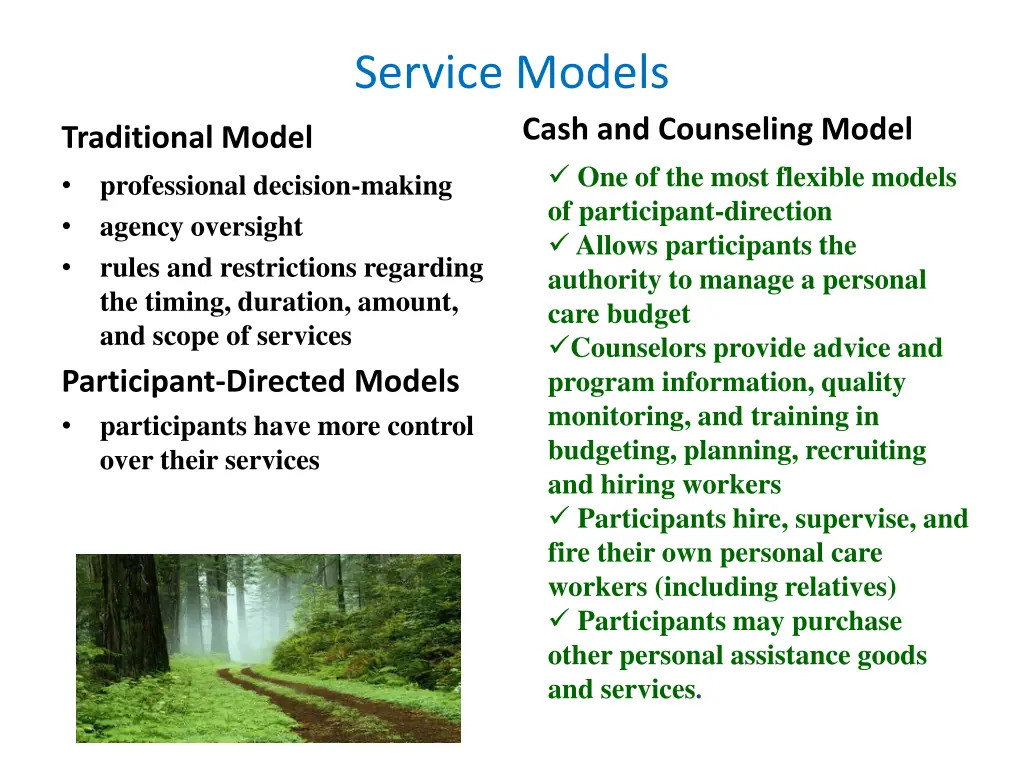 service models