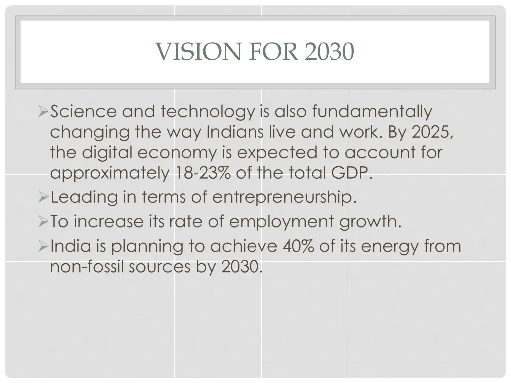 vision for 2030 1