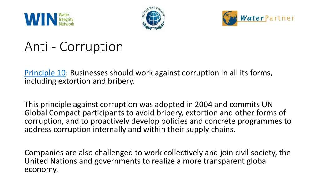 anti corruption
