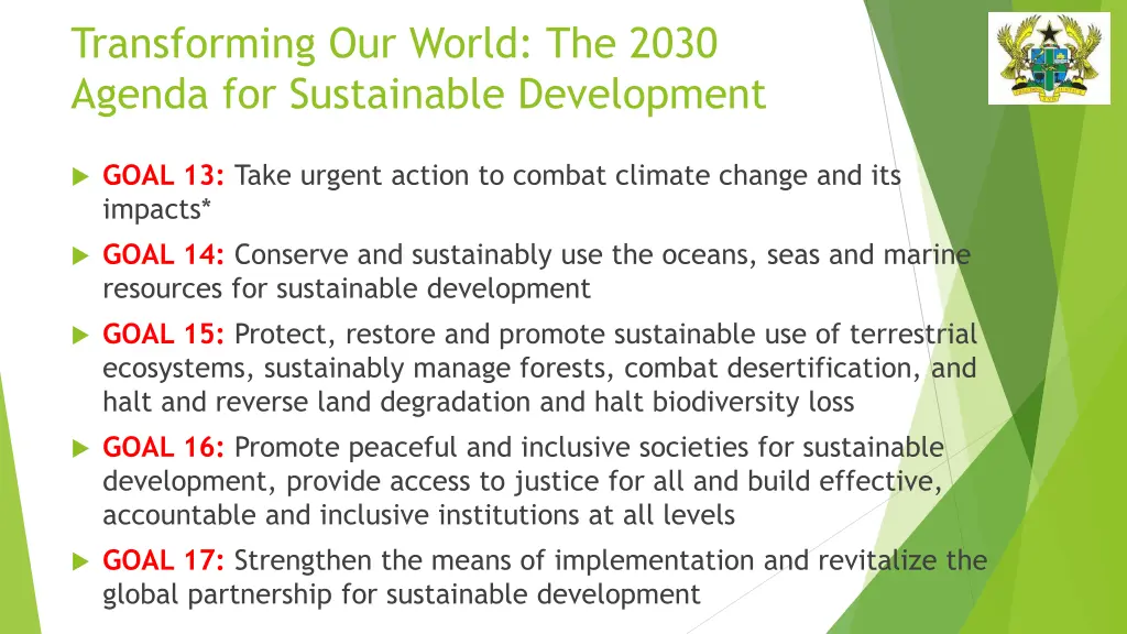 transforming our world the 2030 agenda 2