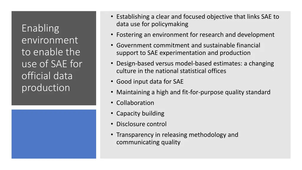 establishing a clear and focused objective that