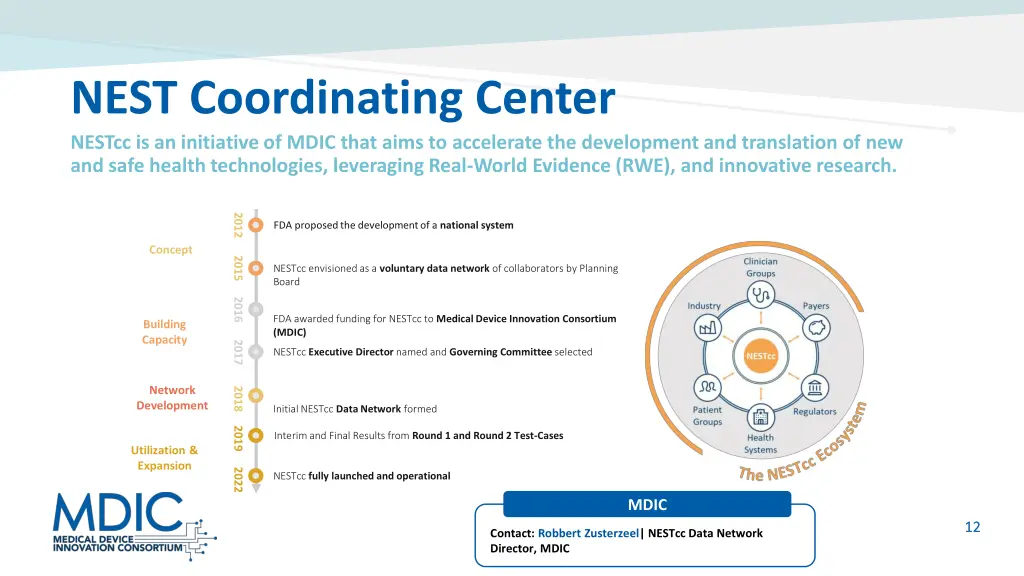 nest coordinating center