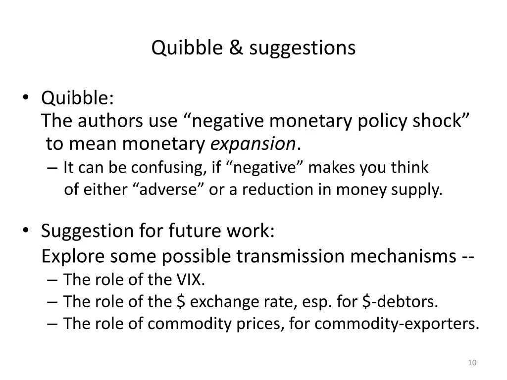 quibble suggestions