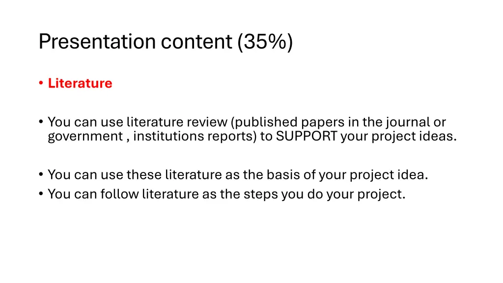 presentation content 35