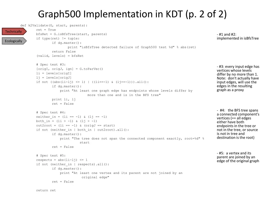 graph500 implementation in kdt p 2 of 2