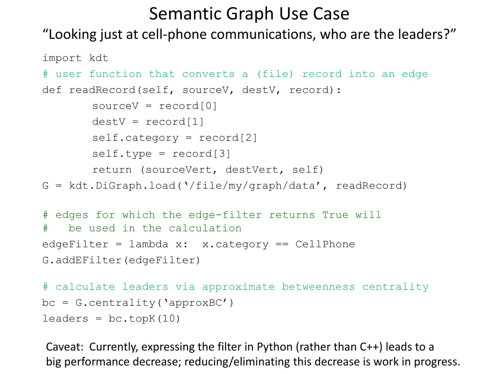 semantic graph use case