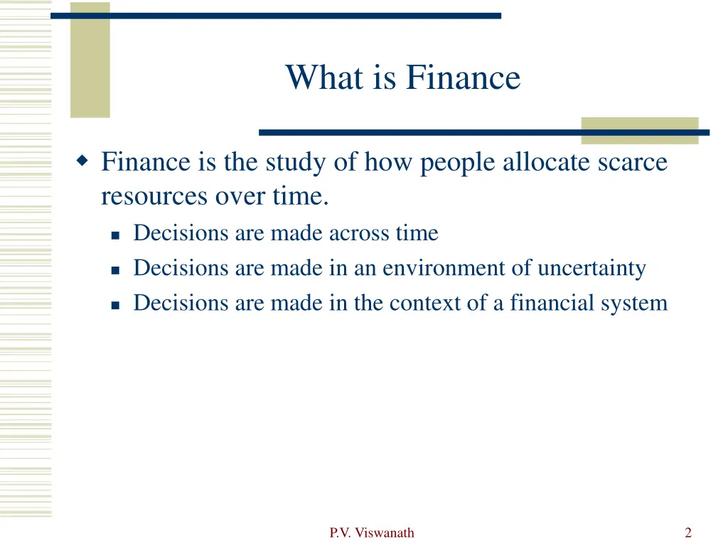 what is finance