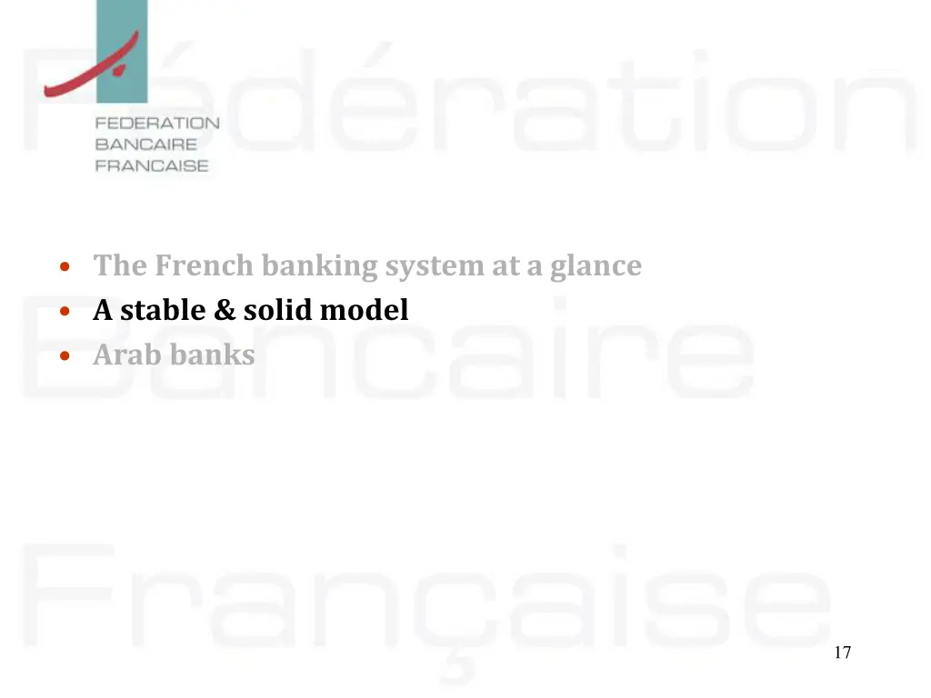 the french banking system at a glance a stable 2