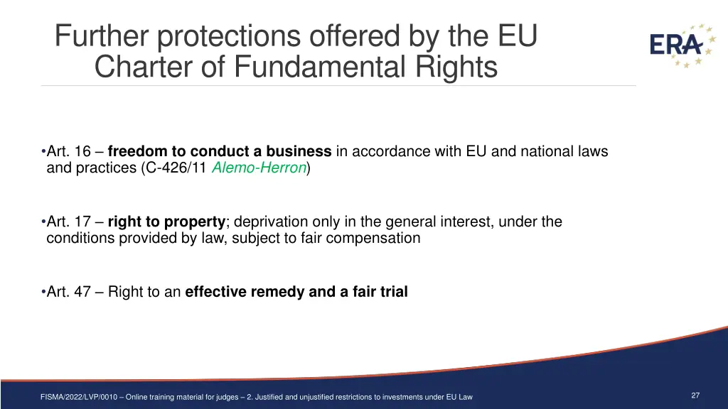 further protections offered by the eu charter