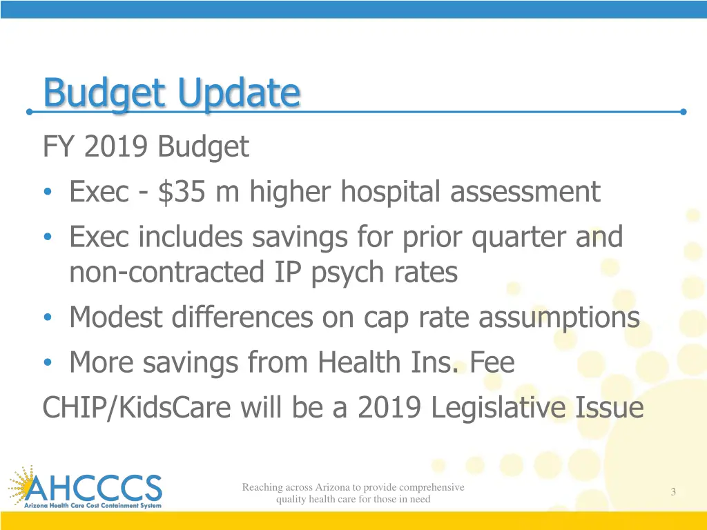 budget update fy 2019 budget exec 35 m higher