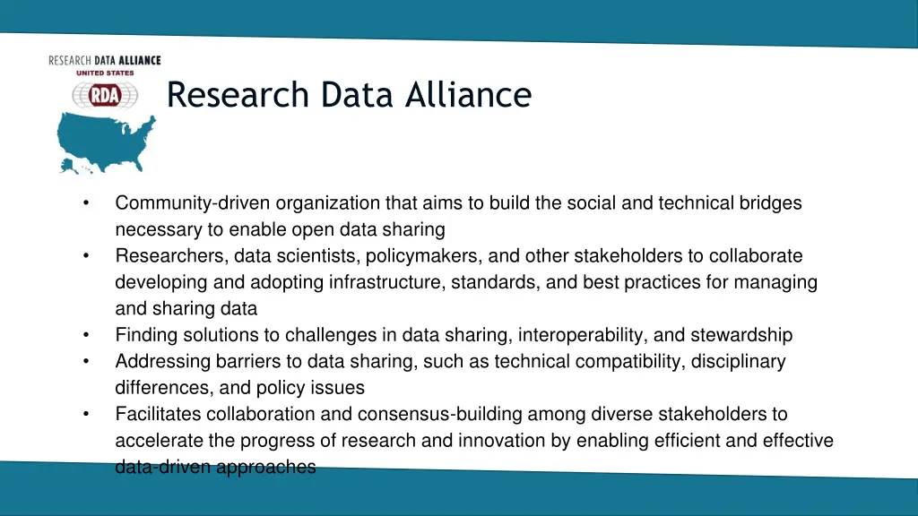 research data alliance