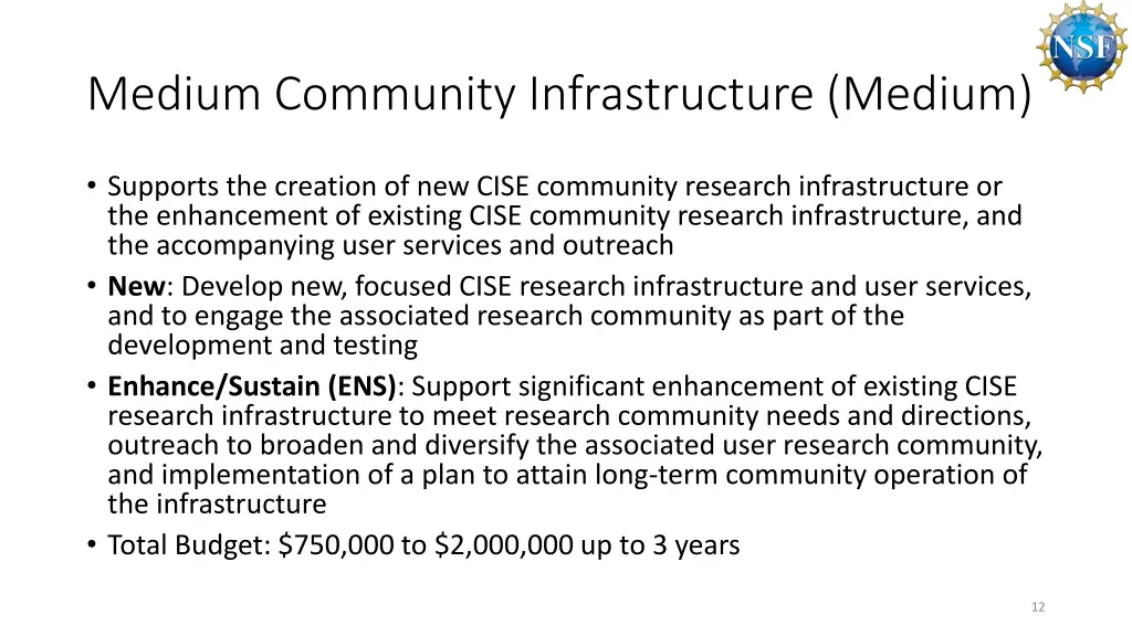 medium community infrastructure medium