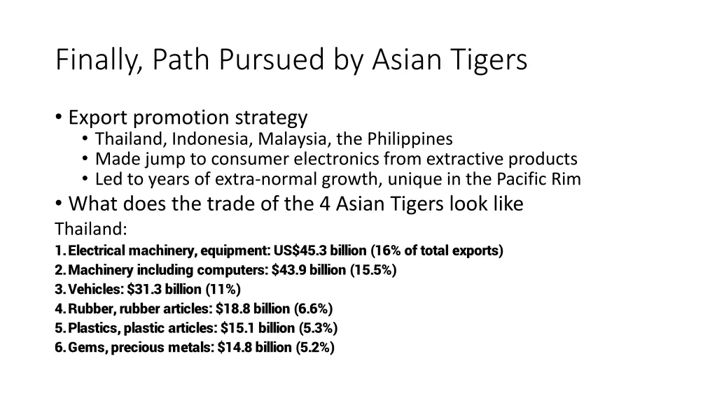 finally path pursued by asian tigers