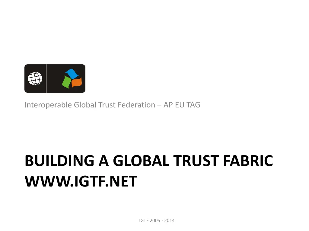 interoperable global trust federation ap eu tag