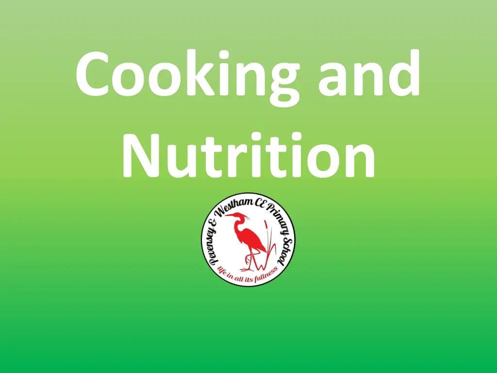 cooking and nutrition