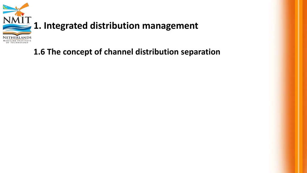 1 integrated distribution management 5