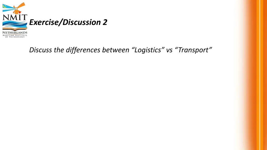 exercise discussion 2