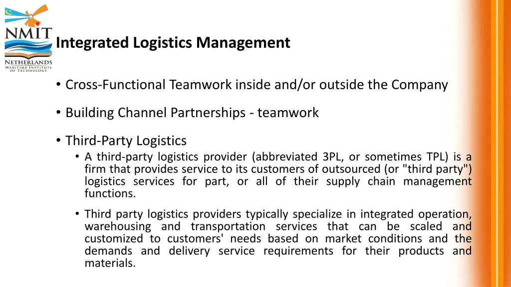integrated logistics management 1