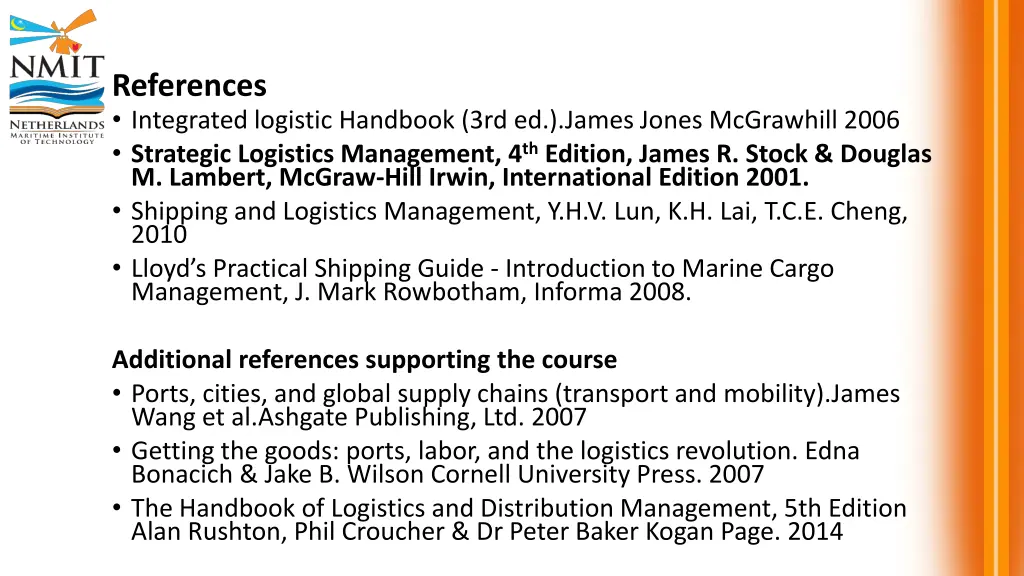 references integrated logistic handbook