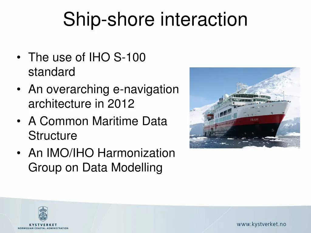 ship shore interaction