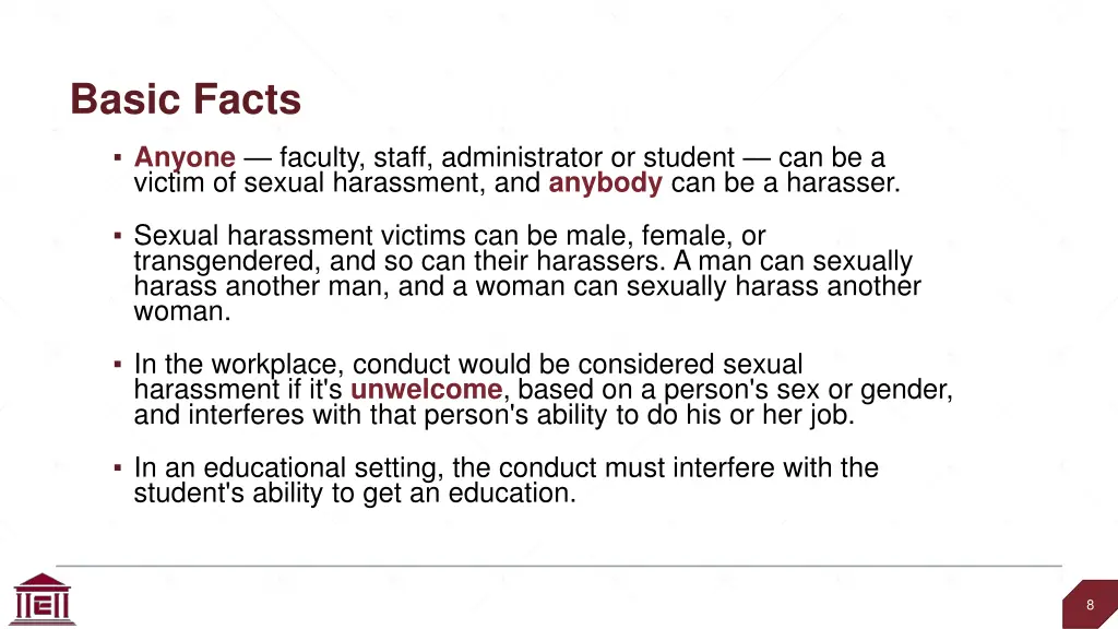 basic facts