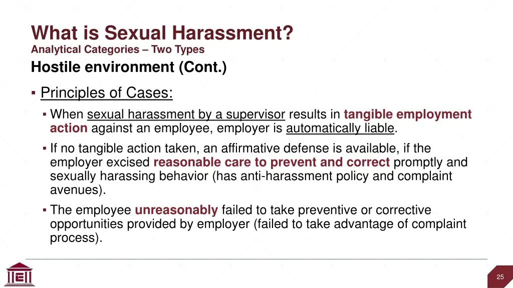 what is sexual harassment analytical categories 10