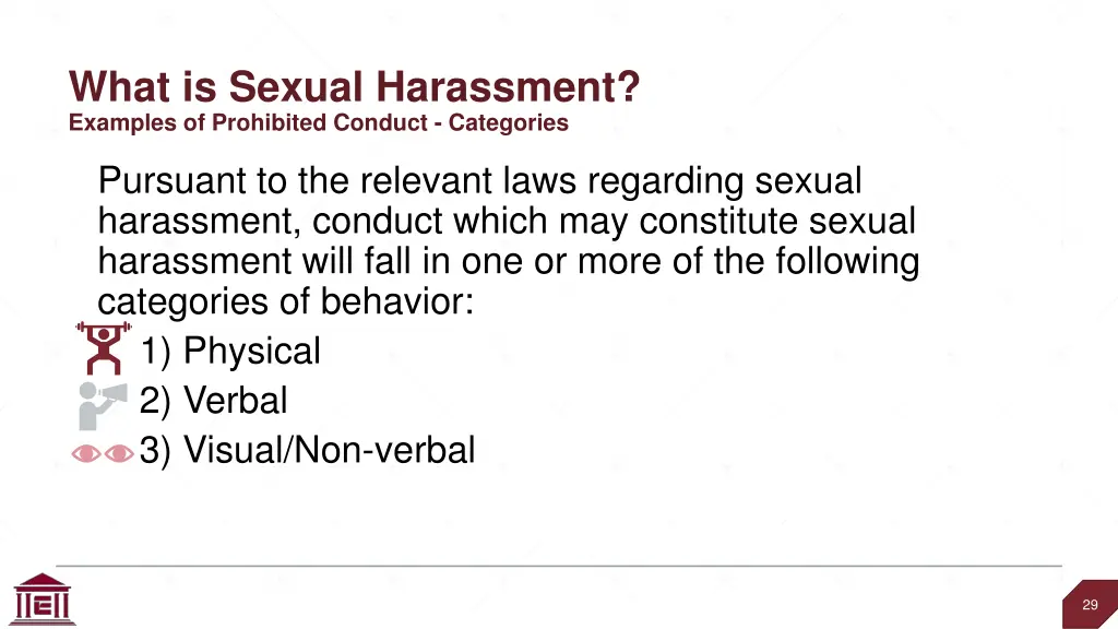 what is sexual harassment examples of prohibited