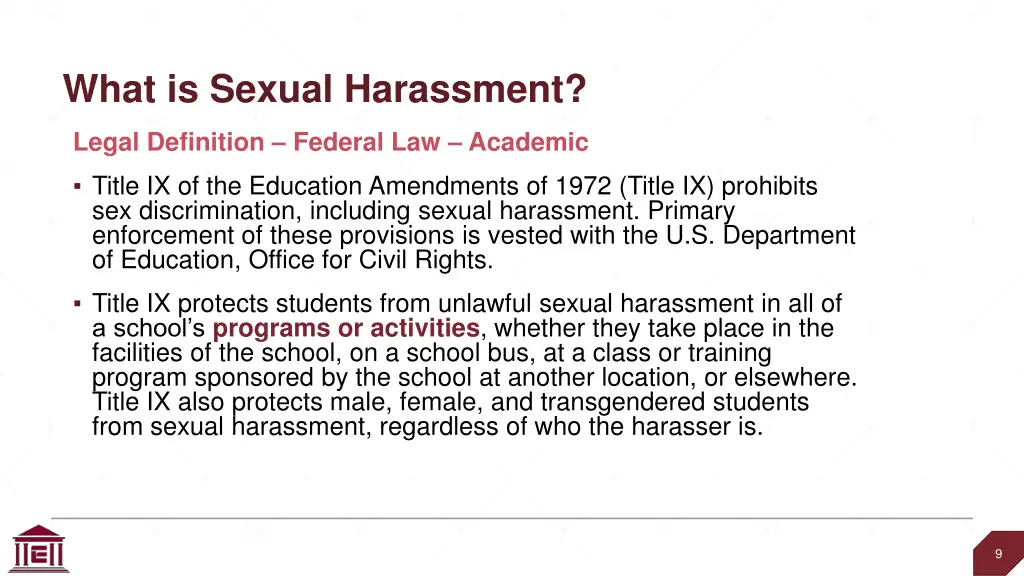 what is sexual harassment