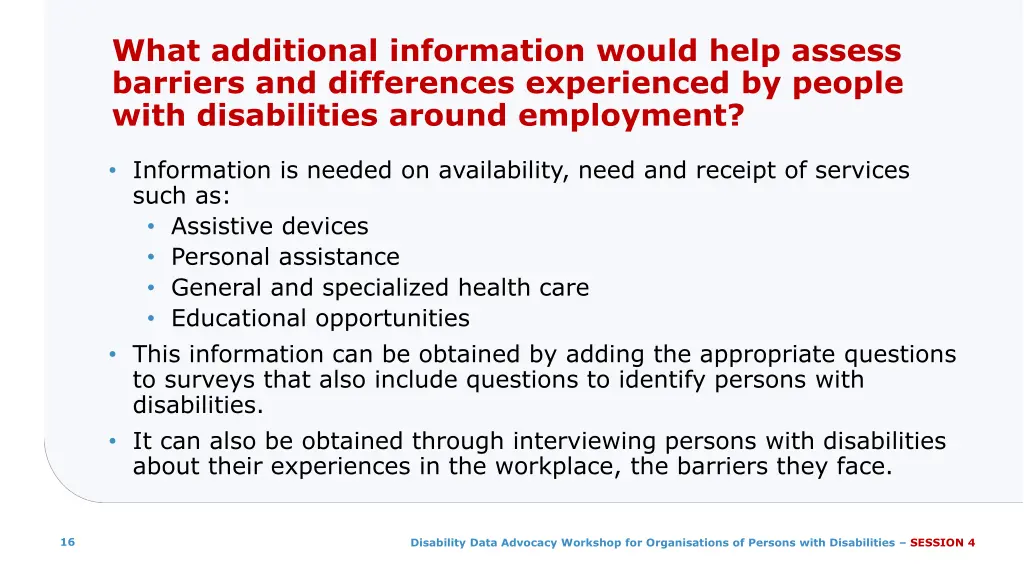what additional information would help assess