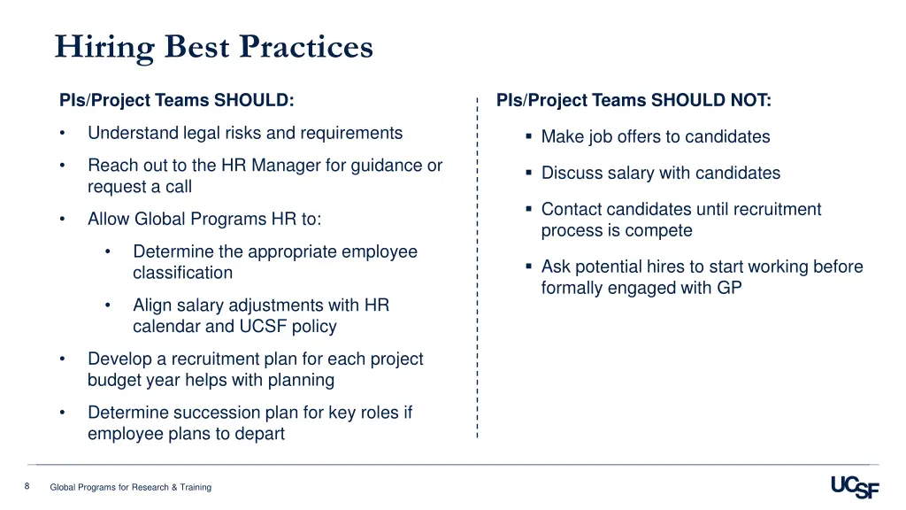 hiring best practices