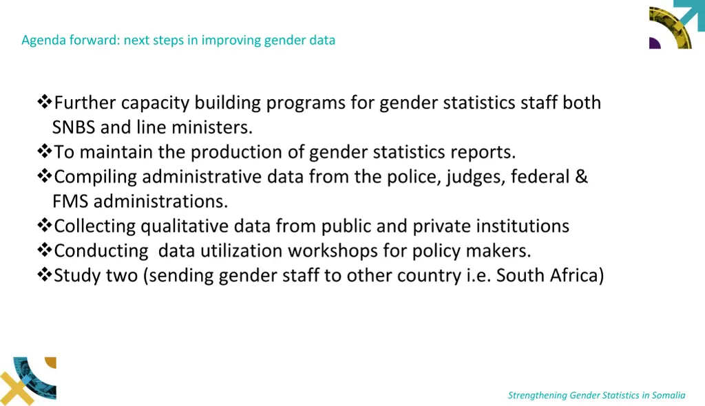 agenda forward next steps in improving gender data 2