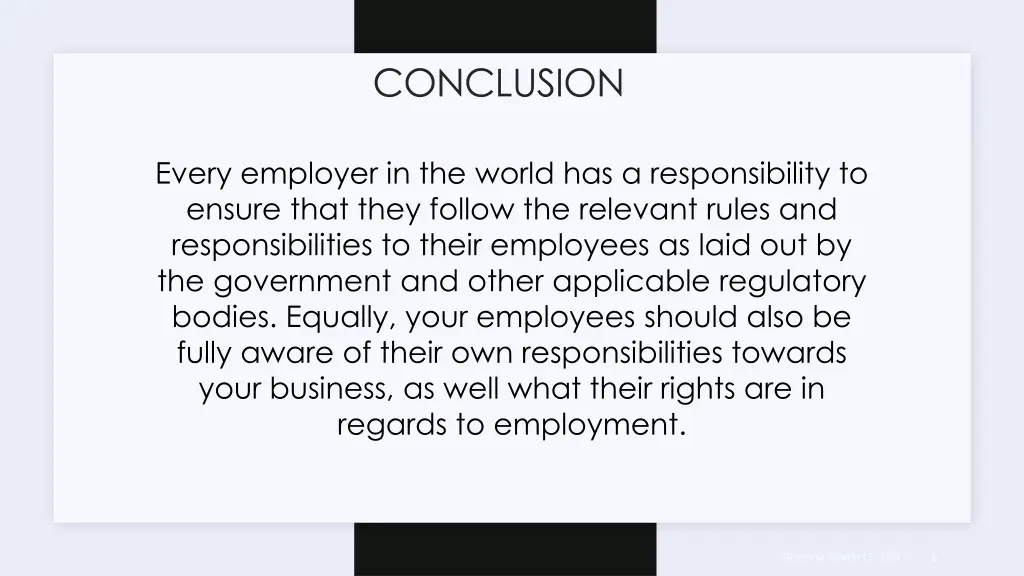 conclusion