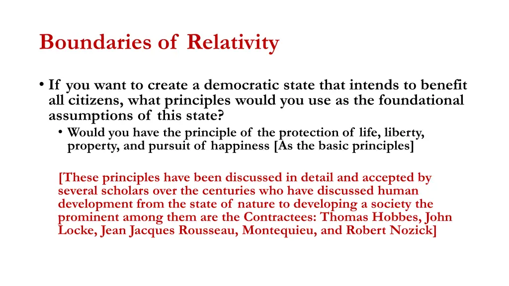 boundaries of relativity 2