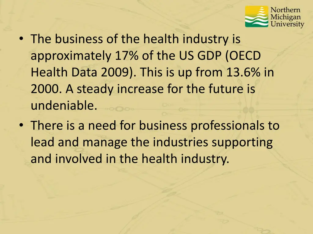 the business of the health industry