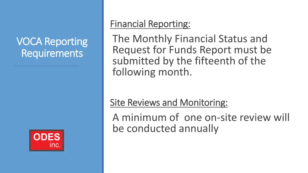 financial reporting financial reporting