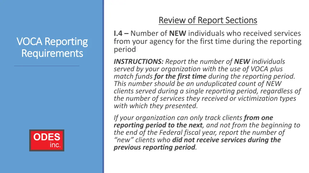 review of report sections review of report 3