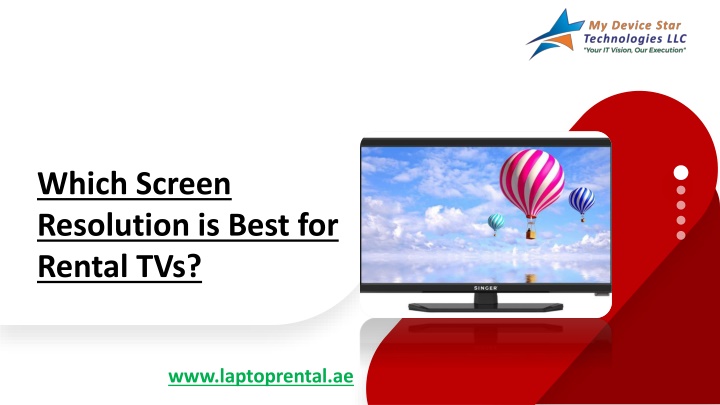 which screen resolution is best for rental tvs