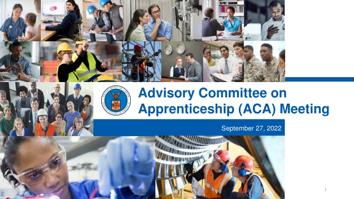 advisory committee on apprenticeship aca meeting