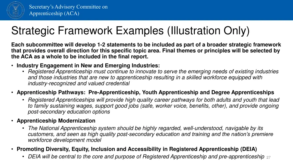 secretary s advisory committee on apprenticeship 25