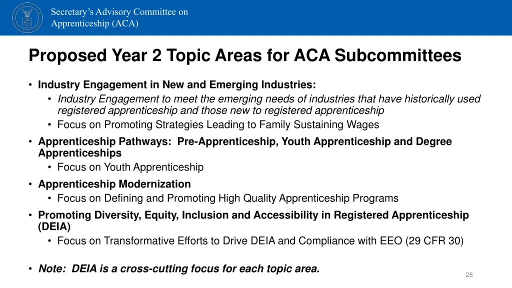 secretary s advisory committee on apprenticeship 26
