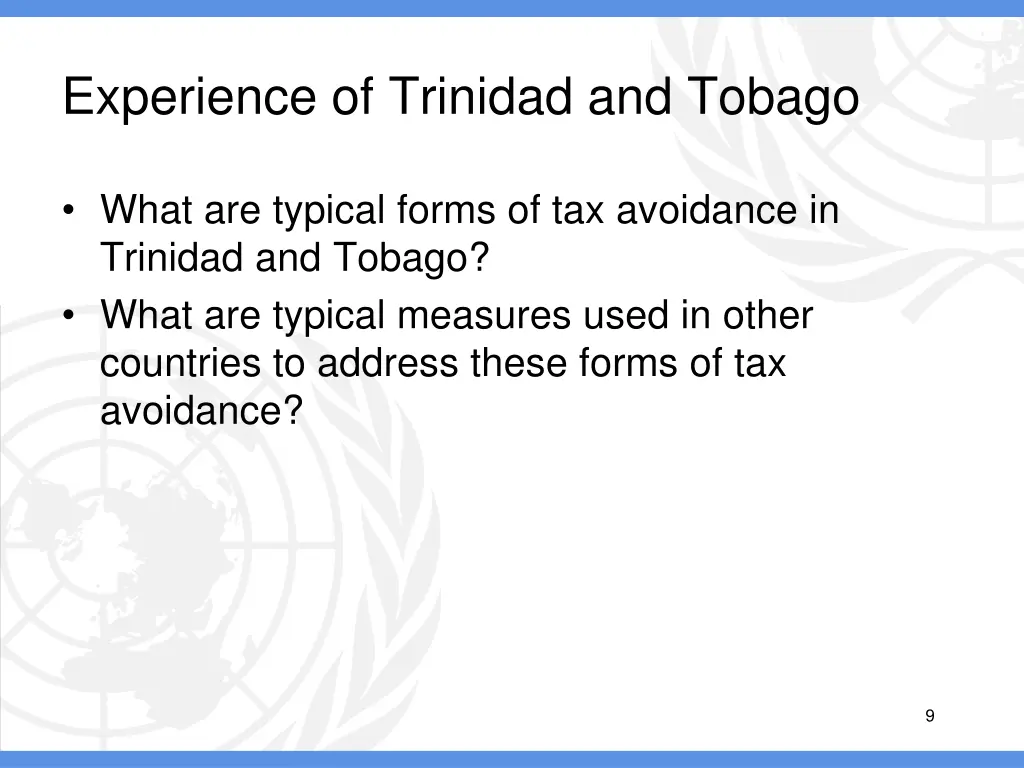 experience of trinidad and tobago