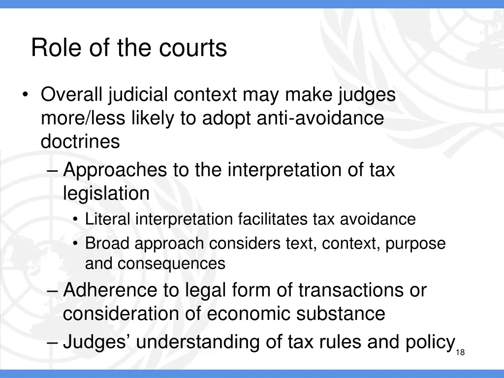 role of the courts 1